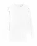 Unisex Heavyweight Long-Sleeve T-Shirt WHITE