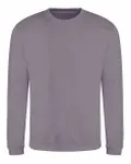 Adult Midweight College Crewneck Sweatshirt DUSTY LILAC