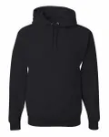 Jerzees Adult NuBlend FleecePullover Hooded Sweatshirt BLACK