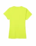 UltraClub Ladies' Cool & Dry Sport Performance InterlockT-Shirt Jaune vif