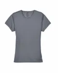 UltraClub Ladies' Cool & Dry Sport Performance InterlockT-Shirt Fusain