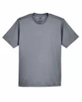UltraClub Youth Cool & Dry Sport Performance InterlockT-Shirt Charcoal