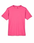 UltraClub Youth Cool & Dry Sport Performance InterlockT-Shirt Heliconia