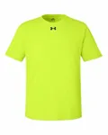 T-shirt Hommes Team Tech Under Armour Jaune fluo/noir