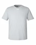 T-shirt Hommes Team Tech Under Armour Mod Grey Light Heather/ White