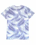 Threadfast apparel t-shirt unisexe ultimate CVC Le paradis des palmiers