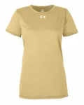 Under Armour - T-shirt Team Tech pour dames Équipe Vegas or/blanc