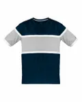 Hanes Unisex Perfect-T T-Shirt Navy/ Oxford/ White