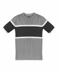 Hanes Unisex Perfect-T T-Shirt Oxford/ Black/ White