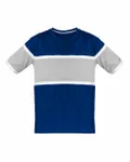 Hanes Unisex Perfect-T T-Shirt Royal/ Oxford/ White
