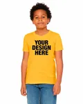 Bella + Canvas Youth CVC Jersey T-Shirt Hthr Yllow Gold