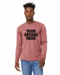 Bella + Canvas Unisex CVC Jersey Long-Sleeve T-Shirt Heather Mauve
