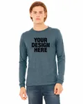 Bella + Canvas Unisex CVC Jersey Long-Sleeve T-Shirt Heather Slate