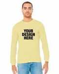 Bella + Canvas Unisex CVC Jersey Long-Sleeve T-Shirt Hth Frnch Vanlla