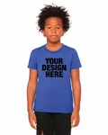 Bella + Canvas Youth CVC Jersey T-Shirt Heather True Roy