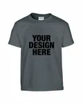 Gildan Youth Heavy Cotton T-Shirt Charcoal