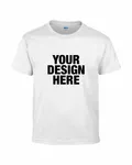 Gildan Youth 50/50 T-Shirt WHITE