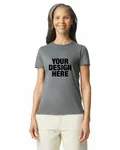 Gildan Ladies' Softstyle Fitted T-Shirt Graphite Heather