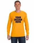 Jerzees Adult DRI-POWER ACTIVE Long-Sleeve T-Shirt Gold