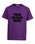 Gildan Youth Ultra Cotton T-Shirt PURPLE