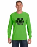 Jerzees Adult DRI-POWER ACTIVE Long-Sleeve T-Shirt Kiwi