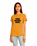 Next Level Apparel Ladies' T-Shirt Antique Gold