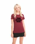Next Level Apparel Ladies' T-Shirt Cardinal