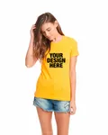 Next Level Apparel Ladies' T-Shirt Gold