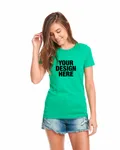 Next Level Apparel Ladies' T-Shirt Kelly Green