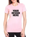 Next Level Apparel Ladies' T-Shirt Light Pink