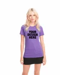 Next Level Apparel Ladies' T-Shirt Purple Rush