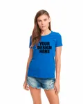 Next Level Apparel Ladies' T-Shirt ROYAL
