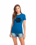 Next Level Apparel Ladies' T-Shirt Turquoise