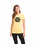 Next Level Apparel Ladies' T-Shirt Vibrant Yellow