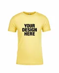 Next Level Apparel Unisex Cotton T-Shirt Banana Cream