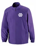 CORE365 Men's Techno Lite Motivate Unlined Lightweight Jacket Campus Purple