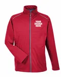 CORE365 Men's Techno Lite Three-Layer Knit Tech-Shell Classic Red