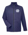CORE365 Men's Techno Lite Three-Layer Knit Tech-Shell Classic Navy