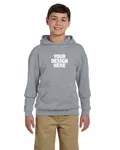 Jerzees Youth 8 oz. NuBlend Fleece Pullover Hooded Sweatshirt Athletic Heather
