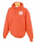 Jerzees Youth 8 oz. NuBlend Fleece Pullover Hooded Sweatshirt Burnt Orange