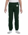 Jerzees Youth NuBlend Fleece Sweatpants Forest Green