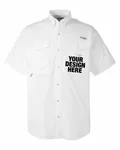 Columbia Men's Bonehead Short-Sleeve Shirt WHITE