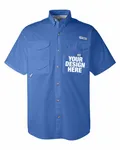 Columbia Men's Bonehead Short-Sleeve Shirt VIVID BLUE