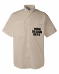 Columbia Men's Bonehead Short-Sleeve Shirt FOSSIL