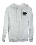 Threadfast Apparel Unisex Ultimate Fleece Pullover Hooded Sweatshirt Oatmeal Heather