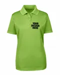 CORE365 Ladies' Origin Performance Piqu Polo Acid Green