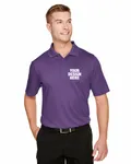 Harriton Men's Advantage Snag Protection Plus Polo Team Purple