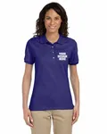 Jerzees Ladies' SpotShield Jersey Polo Deep Purple