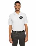 CORE365 Men's Fusion ChromaSoft Pique Polo WHITE