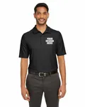 CORE365 Men's Fusion ChromaSoft Pique Polo BLACK